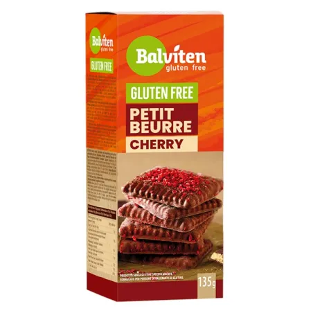 Herbatniki Petit Beurre z wiśniami liofilizowanymi – bezglutenowe