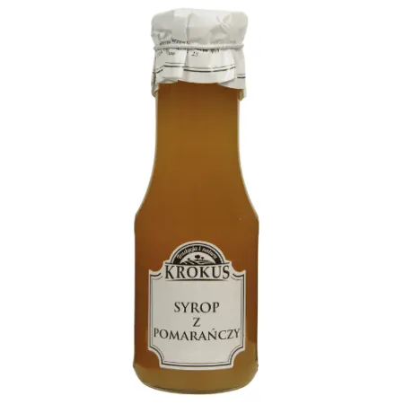 Syrop pomarańczowy bezglutenowy 355 g – Krokus