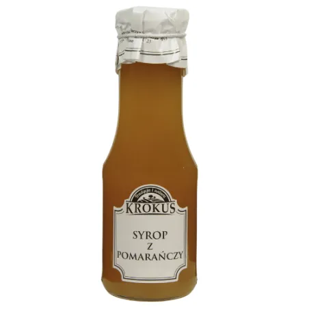 Syrop pomarańczowy bezglutenowy 355 g – Krokus