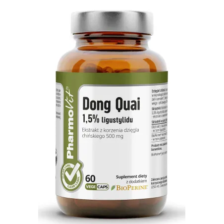 Dzięgiel Chiński 500 mg 60 kapsułek – Pharmovit