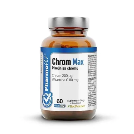 Chrom Max 200 µg 60 kapsułek – Pharmovit Clean Label