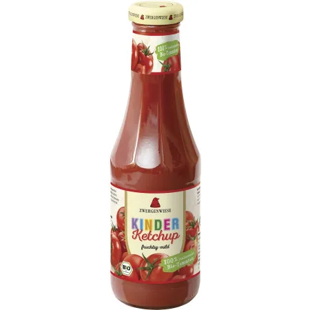 Ketchup dla dzieci BIO bezglutenowy 500 ml – Zwergenwiese