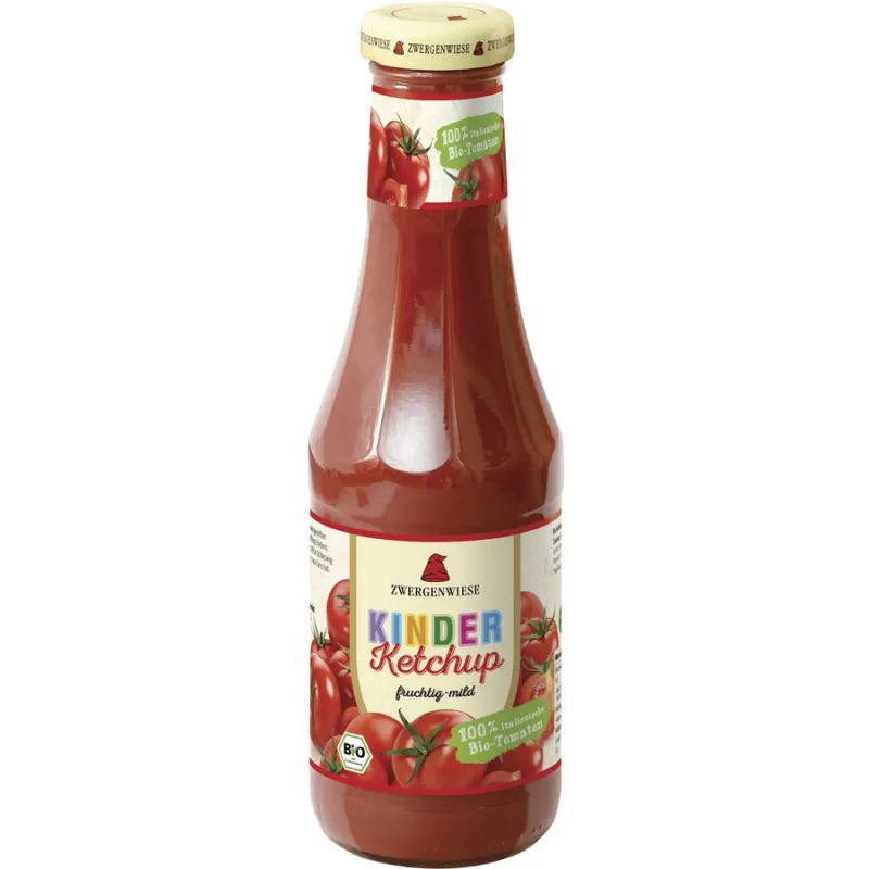Ketchup dla dzieci BIO bezglutenowy 500 ml – Zwergenwiese