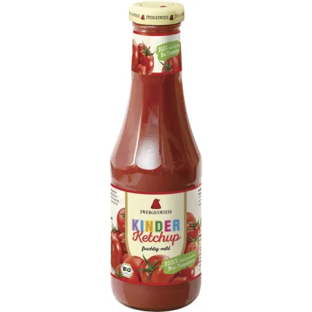 Ketchup dla dzieci BIO bezglutenowy 500 ml – Zwergenwiese