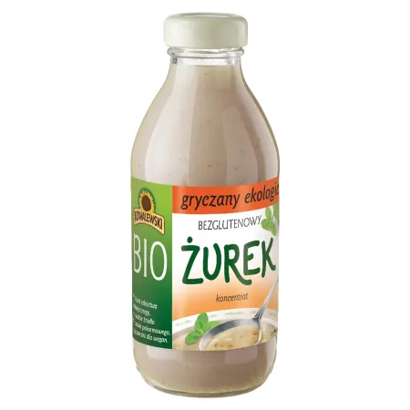 ŻUREK GRYCZANY BEZGLUTENOWY KONCENTRAT BIO 320 ml - KOWALEWSKI