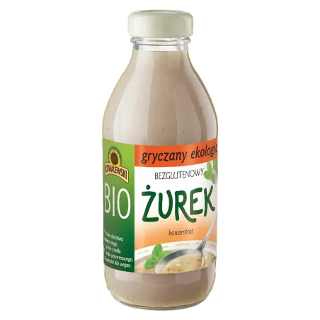 ŻUREK GRYCZANY BEZGLUTENOWY KONCENTRAT BIO 320 ml - KOWALEWSKI