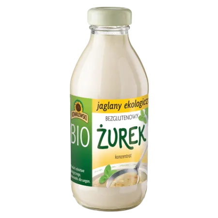 ŻUREK JAGLANY BEZGLUTENOWY KONCENTRAT BIO 320 ml - KOWALEWSKI