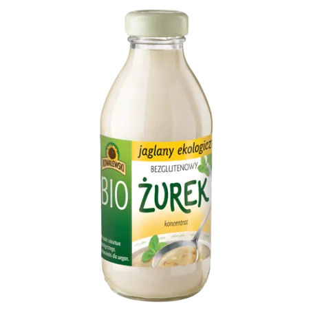 ŻUREK JAGLANY BEZGLUTENOWY KONCENTRAT BIO 320 ml - KOWALEWSKI
