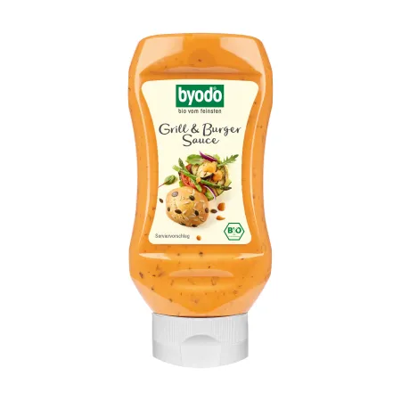 Sos grill‑burger BIO 300 ml – Byodo, bezglutenowy dip