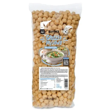 Groszek ptysiowy bezglutenowy bez cukru 170 g – Glutenex