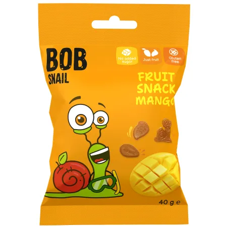 Żelki mango bez glutenu i cukru 40 g – Bob Snail