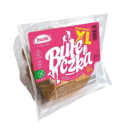 BUŁKI SŁODKIE XL BEZGLUTENOWE (4 szt.) 160 g - INCOLA