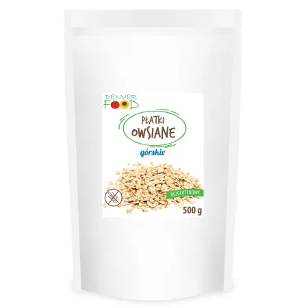 Płatki owsiane górskie GF 500 g – Denver Food