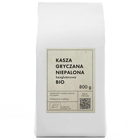 Kasza gryczana niepalona BIO 800 g – The Planet