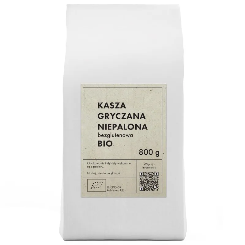 Kasza gryczana niepalona BIO 800 g – The Planet