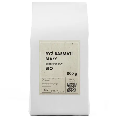 Ryż basmati BIO 800 g – The Planet bezglutenowy