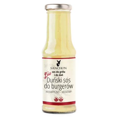 Sos do burgerów BIO 210 ml – Sanchon wegański & bezglutenowy