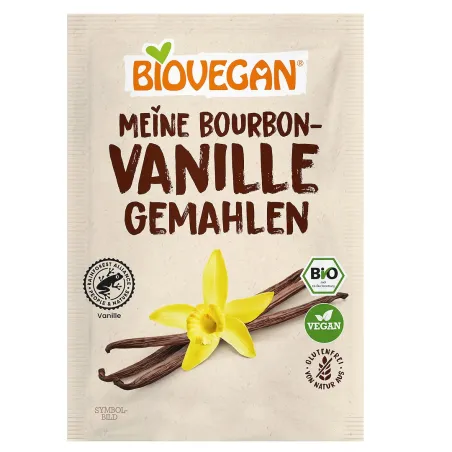 Wanilia Bourbon mielona BIO 5 g – Biovegan bez glutenu