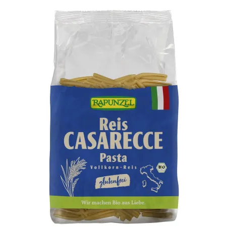Makaron ryżowy razowy Casarecce BIO 250 g – Rapunzel bezglutenowy