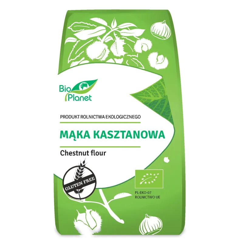 Mąka Kasztanowa Bezglutenowa BIO 250 g - BIO PLANET