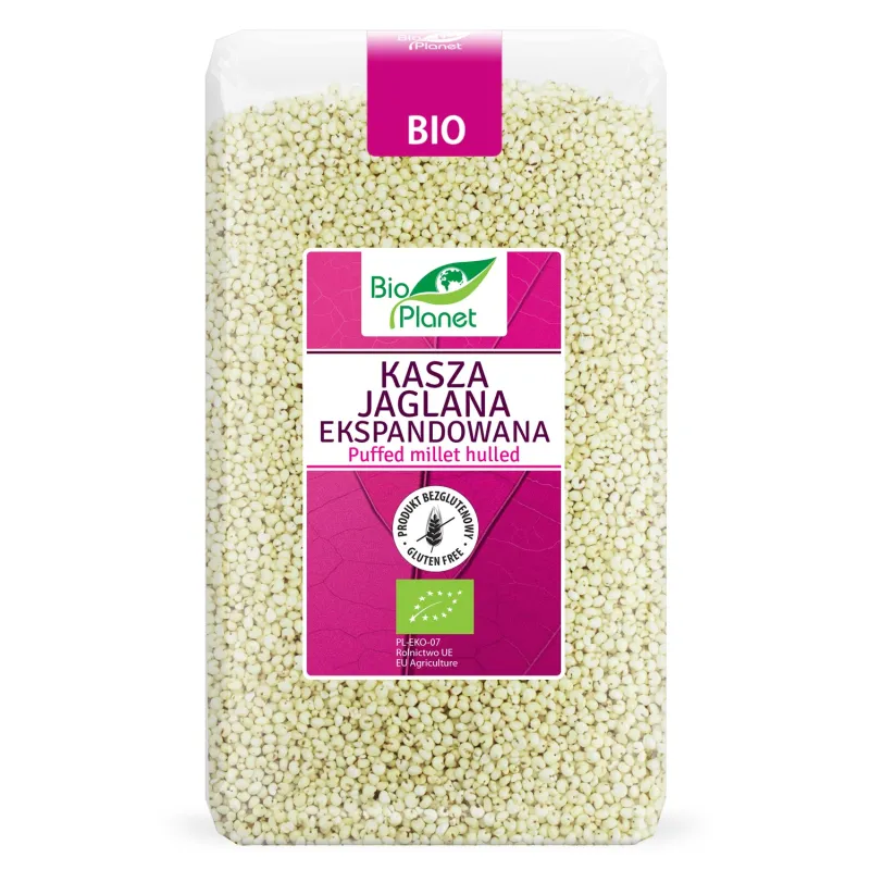 Kasza Jaglana Ekspandowana Bezglutenowa BIO 150 g - BIO PLANET