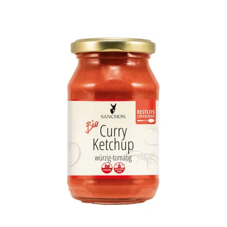 Ketchup Curry BIO 250 ml – Sanchon bez glutenu