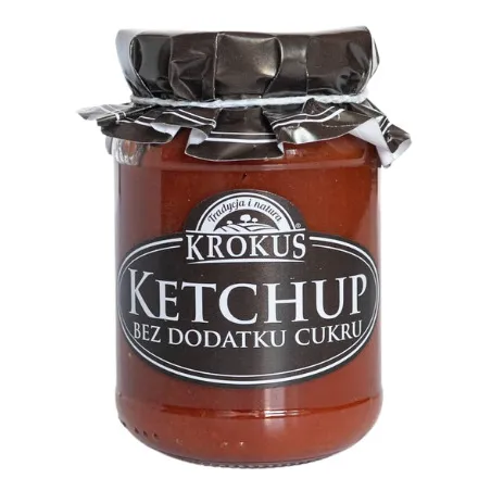Ketchup bez dodatku cukru 180 g – Krokus bez glutenu