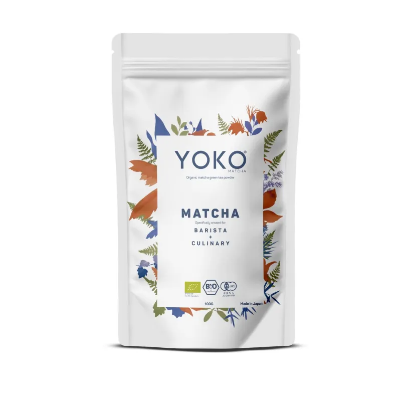 Matcha Barista BIO 100 g – YOKO ekologiczna bez glutenu