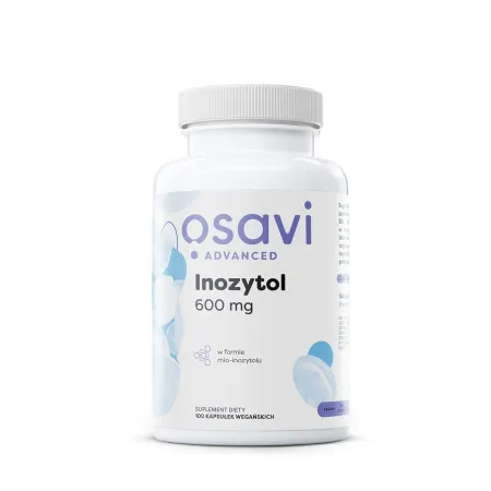Osavi Inozytol 600 mg – 100 kapsułek vegan, bez glutenu