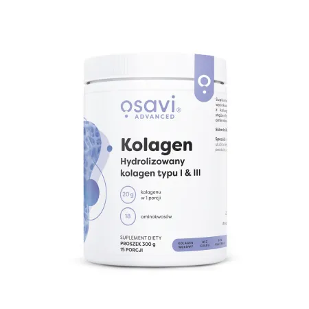 Osavi Kolagen Typu I & III 300 g – czysty, bez glutenu
