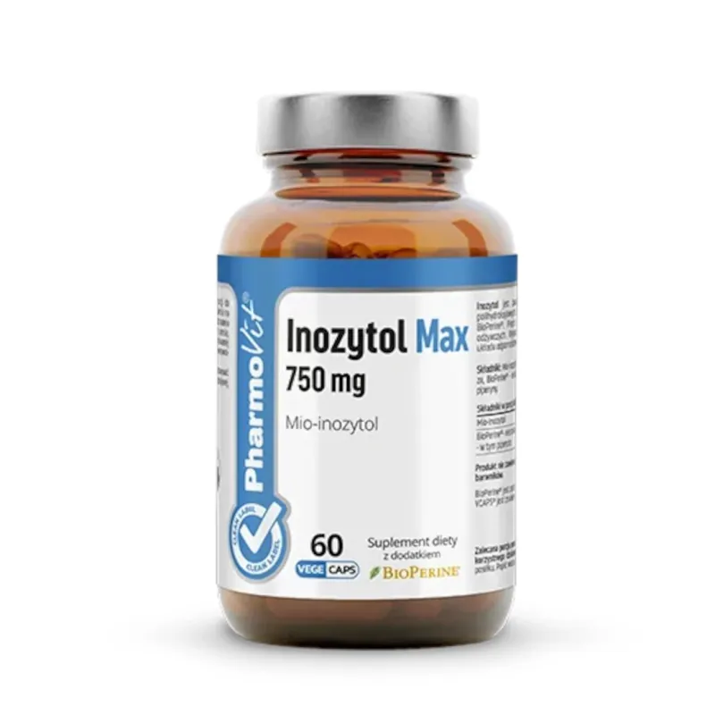 Inozytol Max 750 mg – Suplement diety Pharmovit (60 kapsułek)