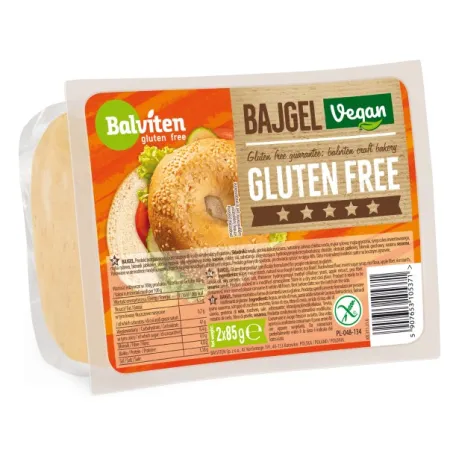 Bajgle z sezamem 170 g – Balviten | Bezglutenowe