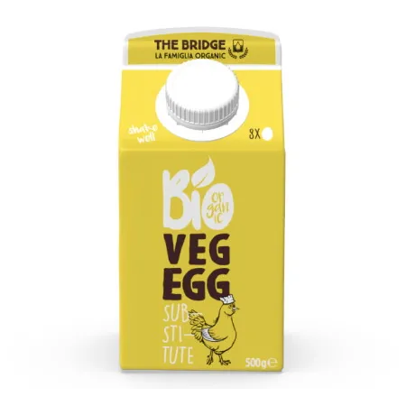 Roślinny zamiennik 8 jaj BIO 500 g – The Bridge | Bezglutenowe