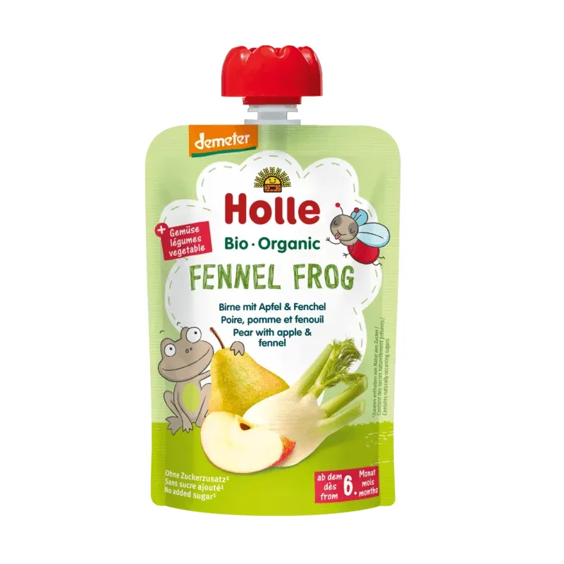 Mus koperkowa Żaba BIO 100 g – Holle, bez cukru