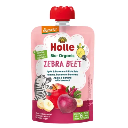 Mus buraczana Żebra BIO 100 g – Holle, bez cukru