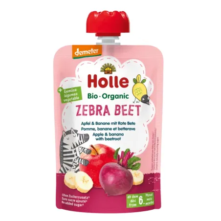 Mus buraczana Żebra BIO 100 g – Holle, bez cukru