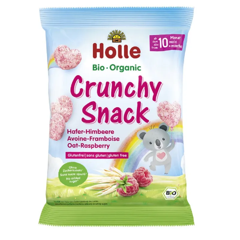 Chrupki Holle malinowo-bananowe BIO 30 g – bez cukru