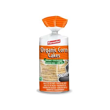 Wafle Kukurydziane Bezglutenowe BIO 120 g - Lekkie i Zdrowe