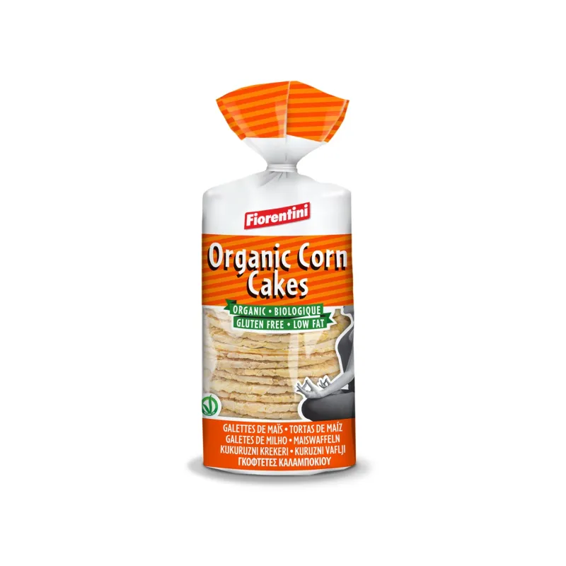 Wafle Kukurydziane Bezglutenowe BIO 120 g - Lekkie i Zdrowe
