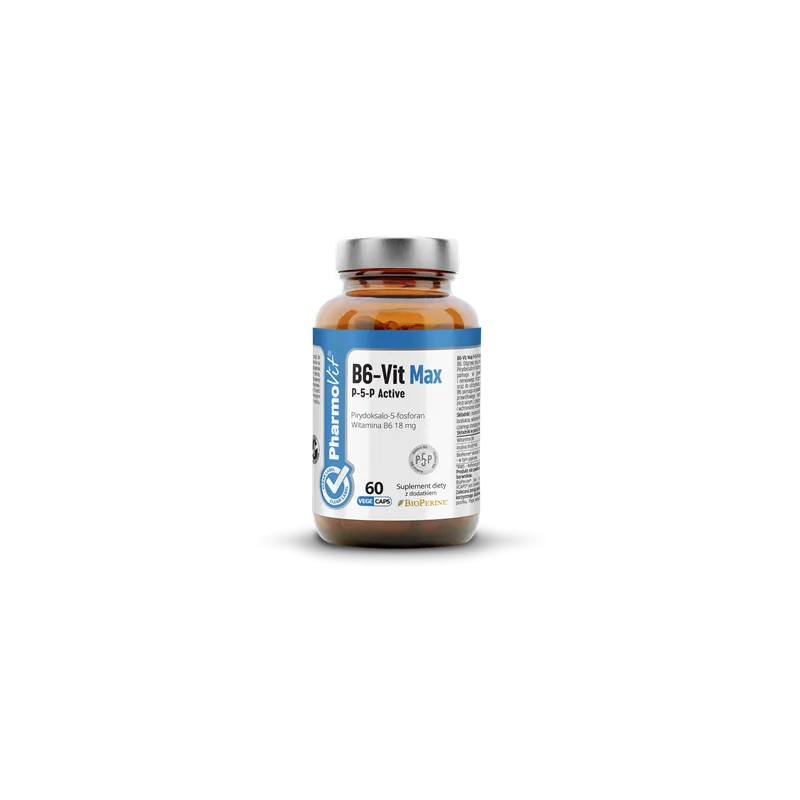 Witamina B6-Vit Max P-5-P Active 18 mg (60 kapsułek) – Pharmovit
