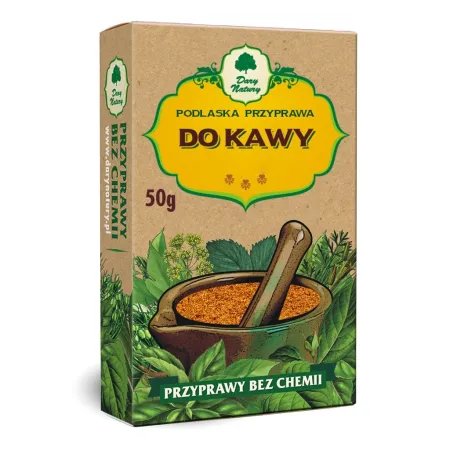 Przyprawa do Kawy Bezglutenowa 50 g - Dary Natury