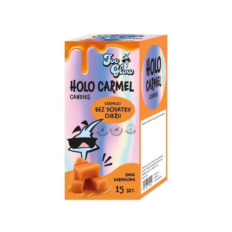 Karmelki Toffi bez dodatku cukru 90 g Joe Glow