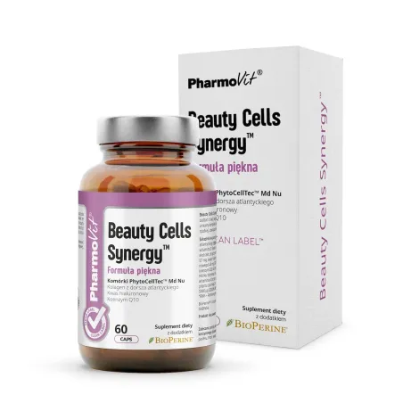 Beauty Cells Synergy – suplement na skórę włosy 60 kapsułek