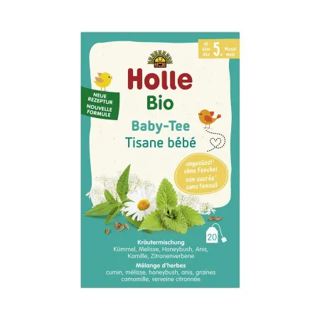 Herbatka ziołowa bezglutenowa od 5. miesiąca BIO 30 g (20 x 1,5 g) – Holle