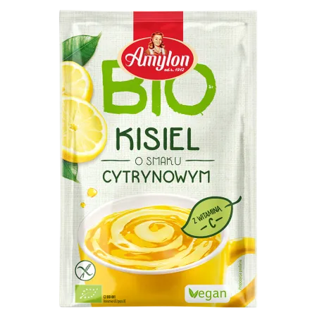 Kisiel Cytrynowy Bezglutenowy BIO 30 g - Amylon