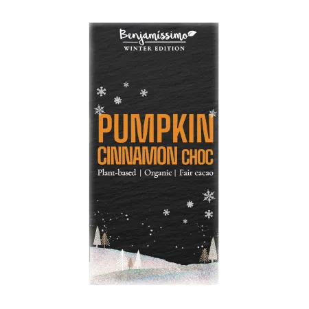Tabliczka dynia-cynamon BIO 60 g – Benjamissimo