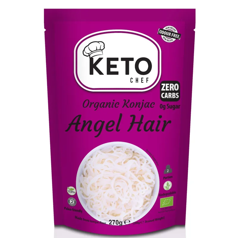 Makaron konjac Angel Hair bezglutenowy BIO – Better Than Foods