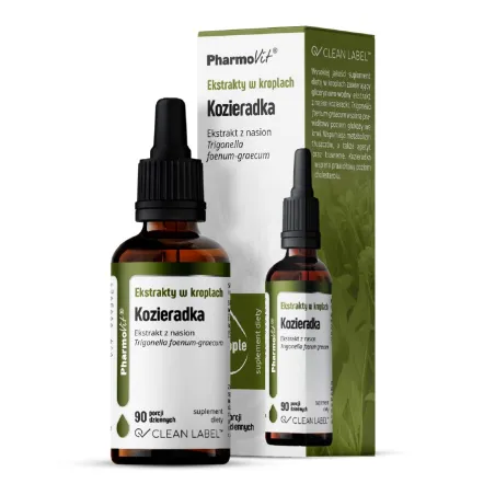 Ekstrakt z kozieradki 30 ml – Pharmovit Clean Label