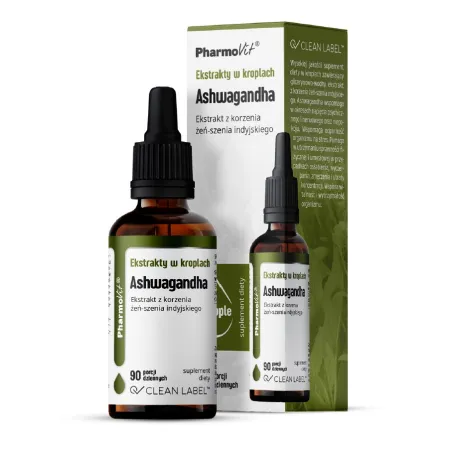Ekstrakt z ashwagandhy 30 ml – Pharmovit Clean Label