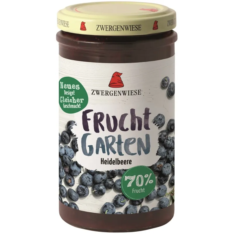 Mus Jagodowy BIO 225 g - 70% Owoców, Bezglutenowy, Wegański